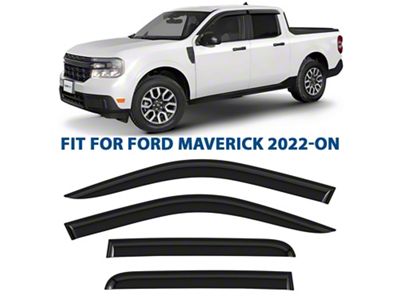 Tape-On Window Deflectors (22-26 Maverick)