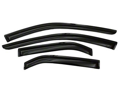 Ventvisor Window Deflectors; Front and Rear; Dark Smoke (22-26 Maverick)