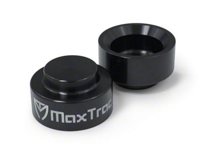 Max Trac 1.50-Inch Forged Aluminum Rear Coil Spring Spacers (09-18 2WD RAM 1500 w/o Air Ride)