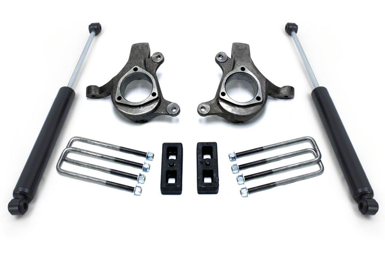 thumbnail image 2 of MaXpeedingrods 1.5-3 Front & 3 Rear Lift Kit With Shocks For Chevy Silverado GMC Sierra 1500 99-06 2 of 6