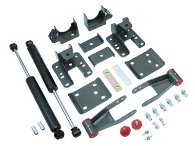 Max Trac 3 to 4-Inch Adjustable Rear Flip Kit with Max Trac Shocks (07-13 Silverado 1500)