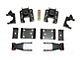 Max Trac Adjustable Rear Flip Lowering Kit; 3 to 4-Inch (07-18 Sierra 1500)