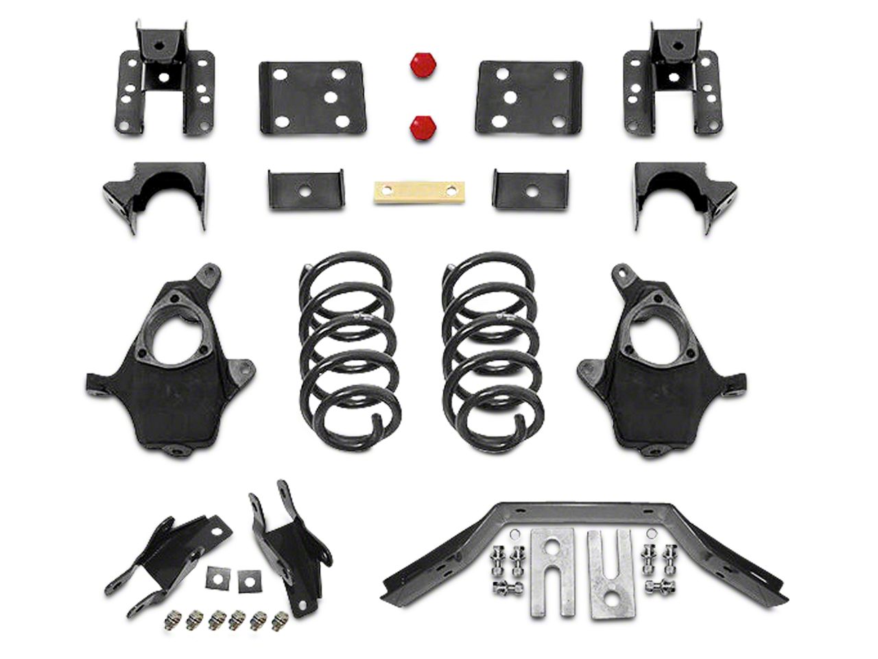 Max Trac Silverado Lowering Kit 4 in. Front / 6 in. Rear S102265 (1618 2WD Silverado 1500 w