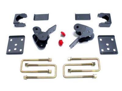 Max Trac Rear Flip Lowering Kit; 4-Inch (15-20 F-150, Excluding Raptor)