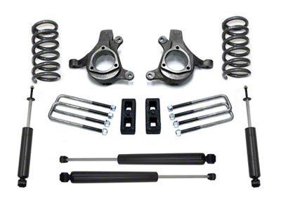 Max Trac 5-Inch Front / 3-Inch Rear Suspension Lift Kit with Max Trac Shocks (99-06 2WD V6 Silverado 1500)