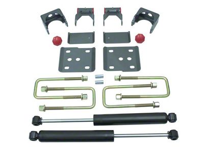 Max Trac Rear Flip Lowering Kit with Max Trac Shocks; 5-Inch (11-14 3.5L EcoBoost, 5.0L F-150)