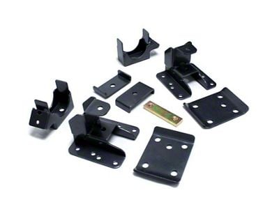 Max Trac Adjustable Rear Flip Lowering Kit; 5 to 6-Inch (07-18 Silverado 1500)