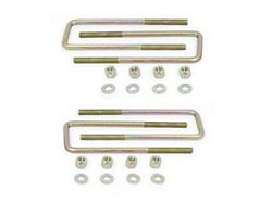 Max Trac Rear Leaf Spring Axle U-Bolt Kit for 2-Inch Lift Blocks (15-26 Canyon)