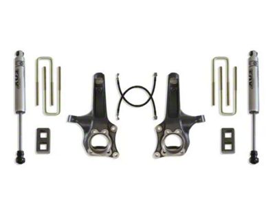 Max Trac 4-Inch Suspension Lift Kit with Fox Shocks (15-22 2WD Colorado, Excluding ZR2)