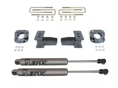 Max Trac 2.50-Inch Front / 4-Inch Rear Suspension Lift Kit with Fox Shocks (15-20 2WD F-150)