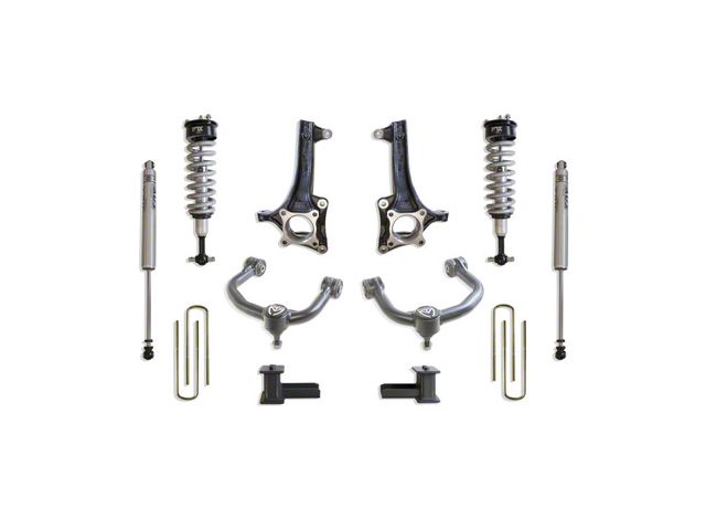 Max Trac 7.50-Inch Front / 5-Inch Rear Suspension Lift Kit with Fox Shocks (21-24 2WD F-150)