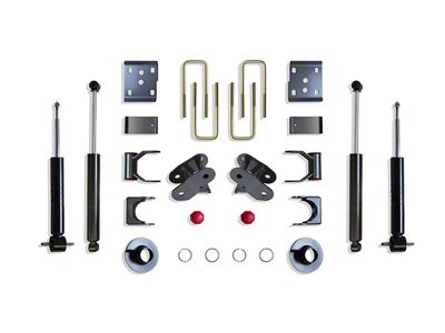 Max Trac Lowering Kit with Struts and Shocks; 2-Inch Front / 4-Inch Rear (15-25 4WD F-150, Excluding Raptor)