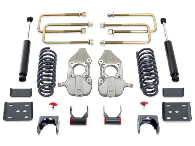 Max Trac Lowering Kit with Shocks; 3-Inch Front / 5-Inch Rear (15-20 2WD F-150)