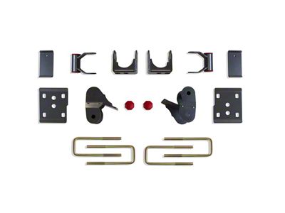 Max Trac Rear Flip Lowering Kit; 3-Inch (15-25 2WD F-150)