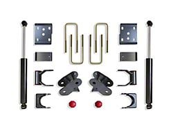 Max Trac Rear Lowering Kit with Shocks; 3-Inch (15-25 2WD F-150)