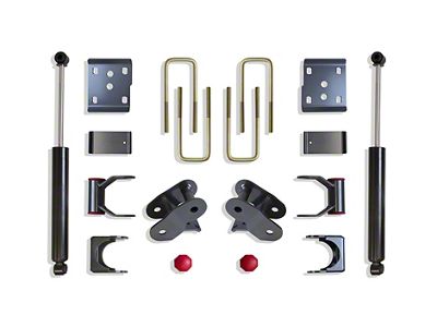 Max Trac Rear Lowering Kit with Shocks; 3-Inch (15-25 2WD F-150)