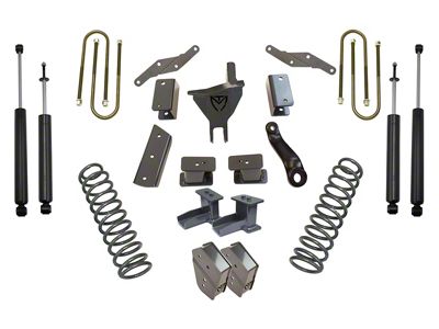 Max Trac 4-Inch Suspension Lift Kit with Fox Shocks (17-21 4WD 6.7L Powerstroke F-350 Super Duty DRW)