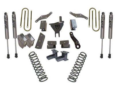 Max Trac 6-Inch Suspension Lift Kit with Fox Shocks (17-21 4WD 6.7L Powerstroke F-350 Super Duty DRW)