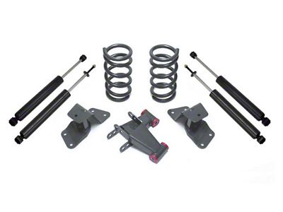 Max Trac Lowering Kit; 2-Inch Front / 4-Inch Rear (99-06 2WD V8 Silverado 1500)