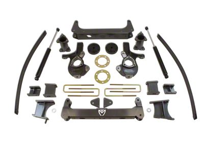 Max Trac 7-Inch MaxPro Suspension Lift Kit with Max Trac Shocks (14-18 4WD Silverado 1500)