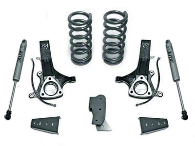Max Trac 4.50-Inch Front / 3-Inch Rear MaxPro Elite Suspension Lift Kit with Fox shocks (09-18 2WD RAM 1500 w/o Air Ride)