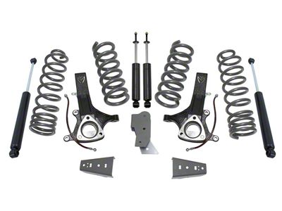 Max Trac 6.50-Inch Front / 4.50-Inch Rear MaxPro Suspension Lift Kit with Shocks (14-18 2WD 3.0L EcoDiesel RAM 1500)