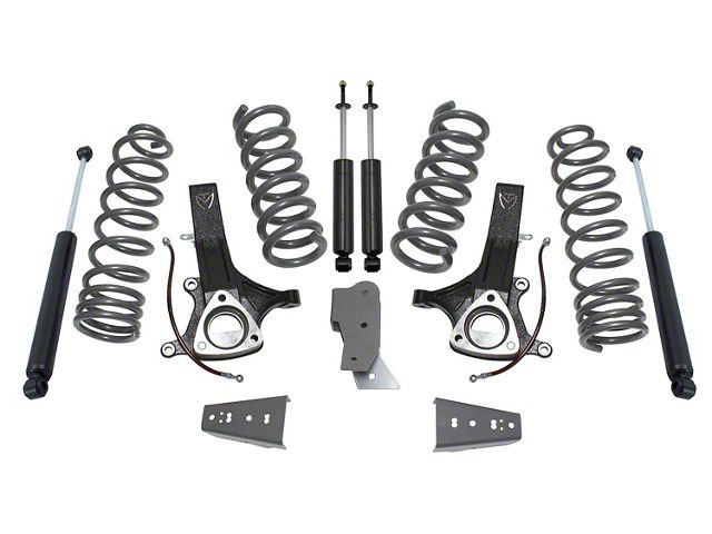 Max Trac 6.50-Inch Front / 4.50-Inch Rear MaxPro Suspension Lift Kit with Shocks (14-18 2WD 3.0L EcoDiesel RAM 1500)