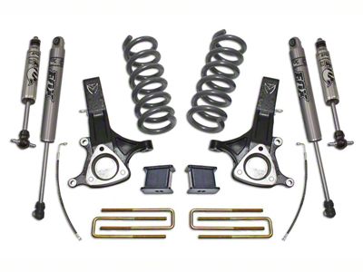 Max Trac 7-Inch Front / 4-Inch Rear MaxPro Elite Suspension Lift Kit with Fox Shocks (02-08 2WD 5.7L RAM 1500, Excluding Mega Cab)