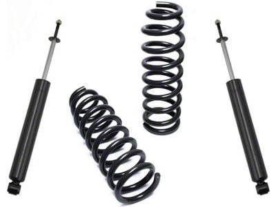 Max Trac 2-Inch Front Lowering Coil Springs with Shocks (09-13 2WD 4.7L RAM 1500; 09-18 2WD 5.7L RAM 1500)