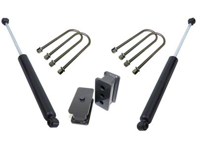 Max Trac 2.50-Inch Rear Suspension Lift Kit with 3.562-Inch U-Bolts (06-08 2WD RAM 1500 Mega Cab)