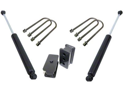 Max Trac 2.50-Inch Rear Suspension Lift Kit with 4.1250-Inch U-Bolts (06-08 2WD RAM 1500 Mega Cab)