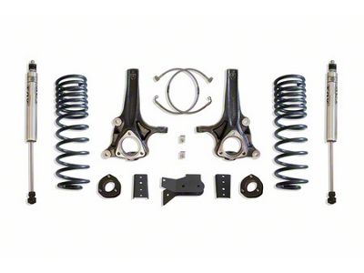 Max Trac 7-Inch Front / 4-Inch Rear Suspension Lift Kit with Fox Shocks (19-24 2WD RAM 1500 w/o Air Ride)