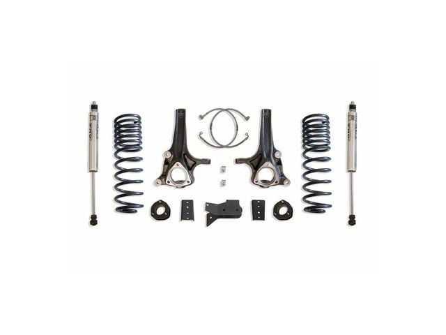 Max Trac 7-Inch Front / 4-Inch Rear Suspension Lift Kit with Fox Shocks (19-24 2WD RAM 1500 w/o Air Ride)