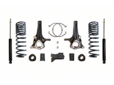 Max Trac 7-Inch Front / 4-Inch Rear Suspension Lift Kit with Max Trac Shocks (19-24 2WD RAM 1500 w/o Air Ride)