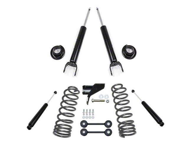 Max Trac Lowering Kit; 2-Inch Front / 4-Inch Rear (19-22 RAM 1500 w/o Air Ride, Excluding TRX)