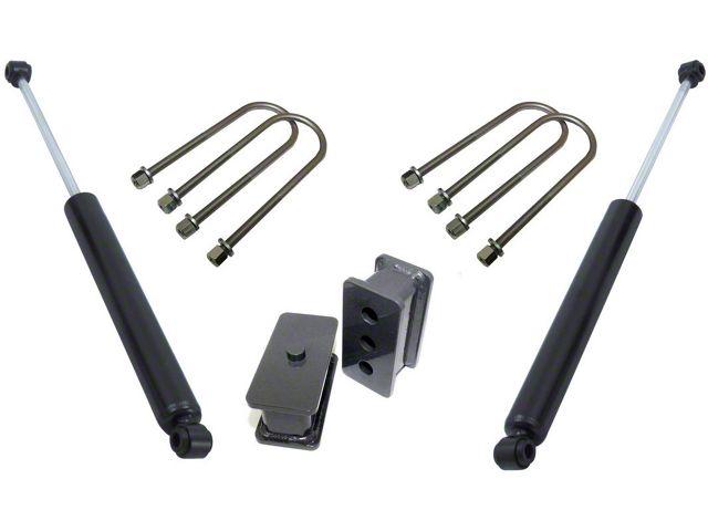 Max Trac 2.50-Inch Rear Suspension Lift Kit with 4.1250-Inch U-Bolts (03-08 2WD RAM 2500)