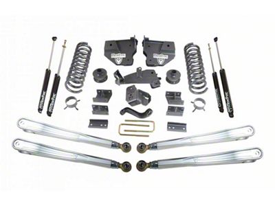 Max Trac 4-Inch MaxPro 4-Link Suspension Lift Kit with Shocks (14-18 4WD RAM 2500)