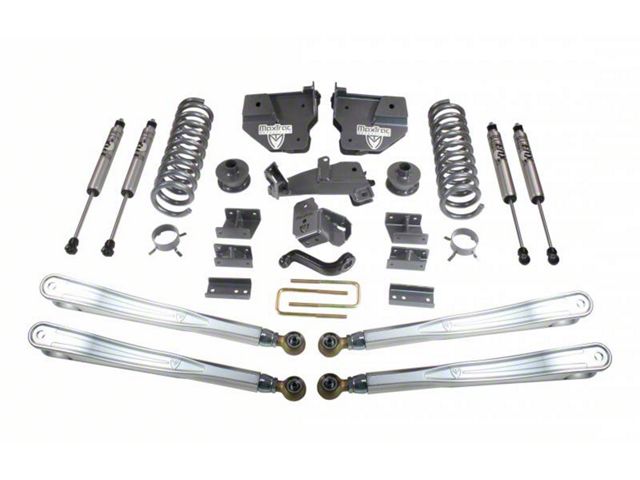 Max Trac 6-Inch MaxPro Elite 4-Link Suspension Lift Kit with Fox Shocks (14-18 4WD RAM 2500)