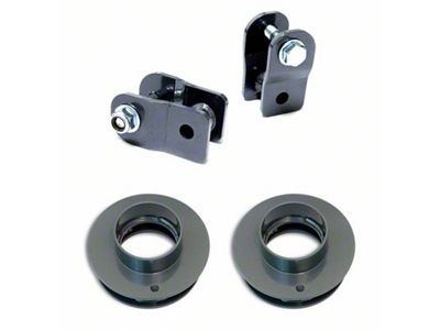Max Trac 2-Inch Front Coil Spring Spacers with Shock Extenders (14-17 RAM 3500)
