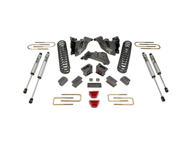 Max Trac 6-Inch Front / 3-Inch Rear MaxPro Elite Suspension Lift Kit with Fox Shocks (19-24 4WD RAM 3500 w/o Air Ride)