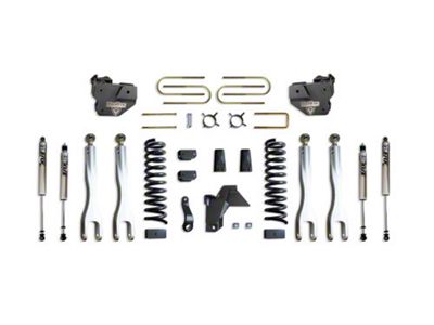 Max Trac 8-Inch MaxPro 4-Link Suspension Lift Kit with FOX Shocks (19-24 4WD RAM 3500 w/o Air Ride)