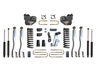 Max Trac 8-Inch MaxPro 4-Link Suspension Lift Kit with Max Trac Shocks (13-18 4WD RAM 3500 w/o Air Ride)