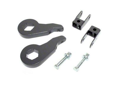 Max Trac 1 to 3-Inch Lift Torsion Keys with Shock Extenders (99-06 4WD Sierra 1500)