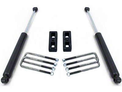 Max Trac 2-Inch Rear Lift Blocks with Shocks (99-06 Sierra 1500)