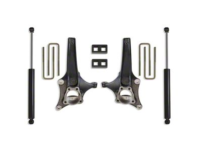 Max Trac 3.50-Inch Suspension Lift Kit with Max Trac Shocks (19-24 2WD Sierra 1500)