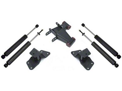 Max Trac 4-Inch Drop Rear Axle Flip Kit with Shocks (99-06 2WD Sierra 1500)