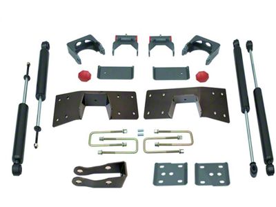 Max Trac 5-Inch Drop Rear Axle Flip Kit with Shocks (99-06 Sierra 1500)