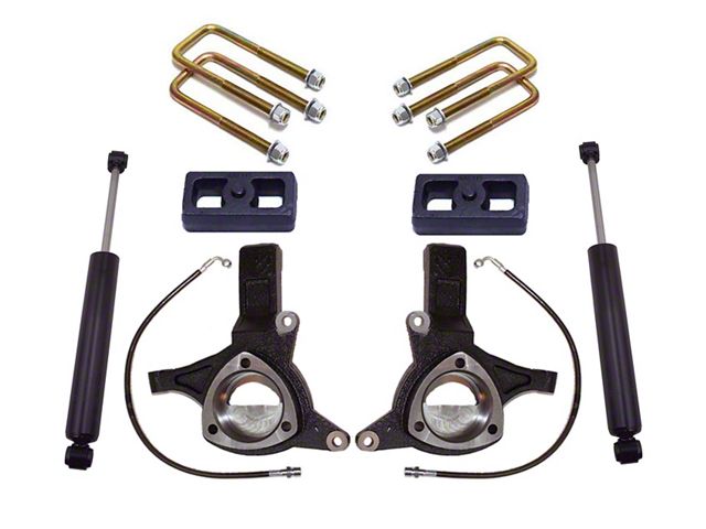 Max Trac 5-Inch MaxPro Suspension Lift Kit with Max Trac Shocks (16-18 2WD Sierra 1500 w/ Stock Cast Aluminum or Stamped Steel Control Arms, Excluding Denali)
