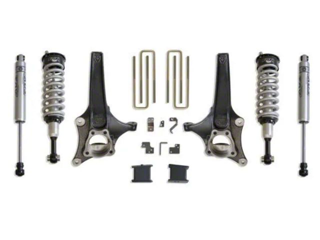 Max Trac 6.50-Inch Suspension Lift Kit with Fox Shocks (19-24 2WD Sierra 1500, Excluding Denali)