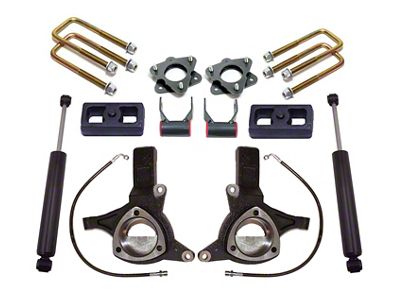 Max Trac 7-Inch MaxPro Suspension Lift Kit with Max Trac Shocks (16-18 2WD Sierra 1500 w/ Stock Cast Aluminum or Stamped Steel Control Arms, Excluding Denali)